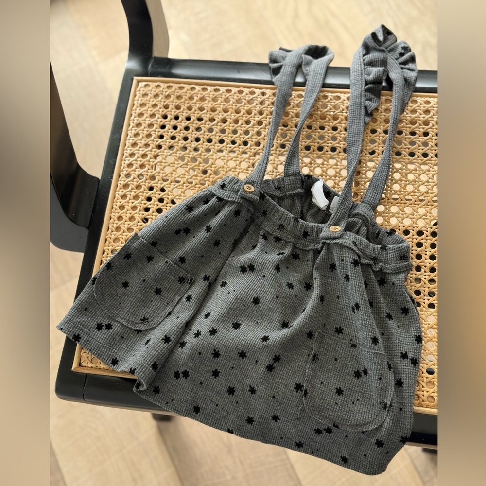 Zara Gray Star Patterned skirtall